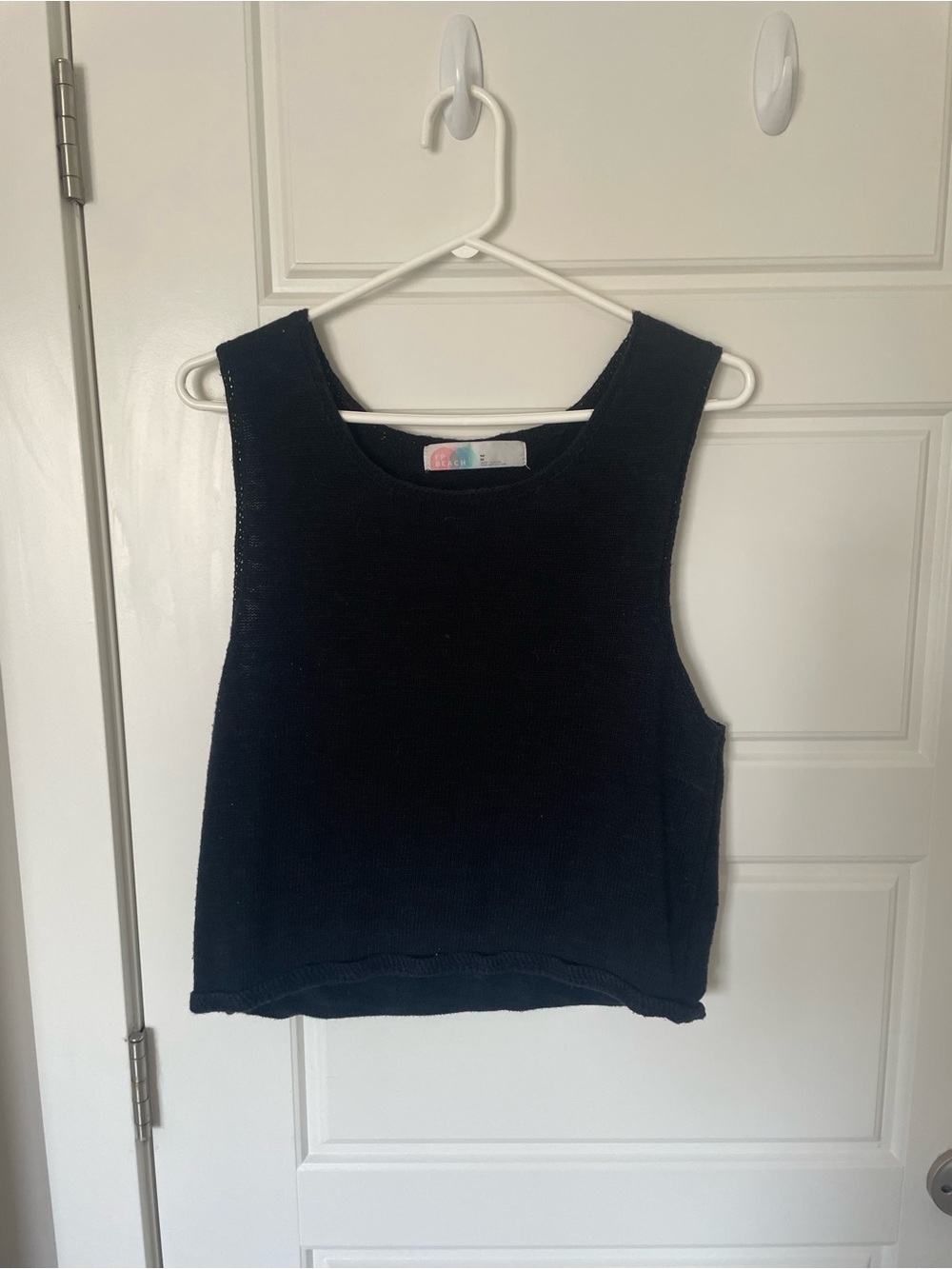 Classic Black Knit Tank Top by Free People